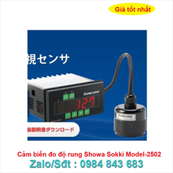 Cảm biến đo độ rung Showa Sokki Model-2502